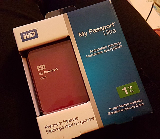 setting up wd passport ultra for mac